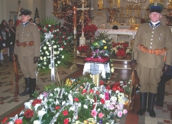 13.01.2014 r. – Brwinów, pogrzeb Józefa Bocheńskiego-2